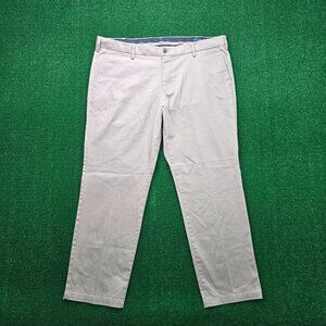 Dockers Pants‎ Mens 40x30 Brown Signature Khaki Straight Flex Comfort Preppy